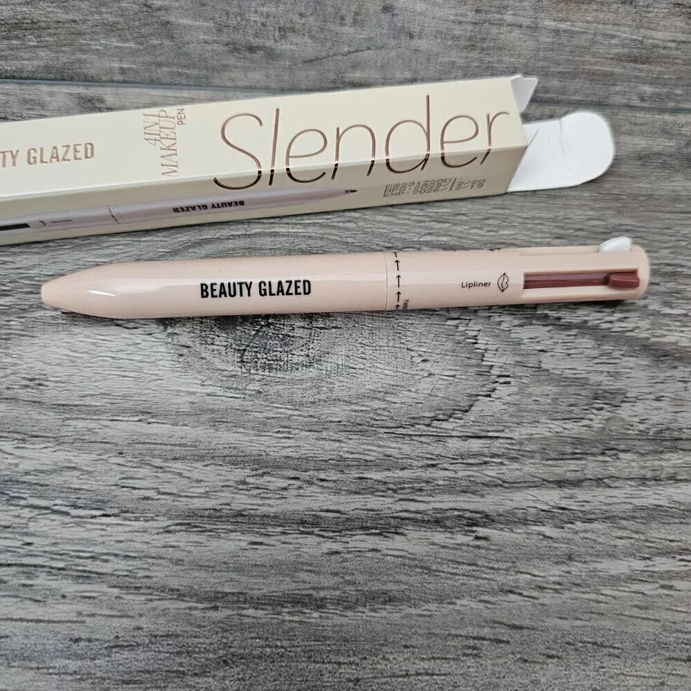 4-in-1 Multi-Functional Eyeliner Brow Lipliner Highlight Makeup Pen